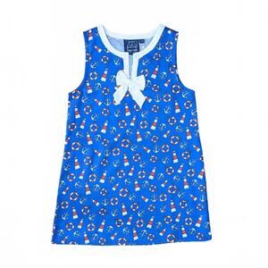 NEW TUKTUK DESIGNS girls shift dress in seaside